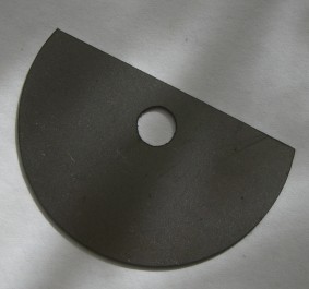 Blechscheibe (Dämpfer) für Auspuff