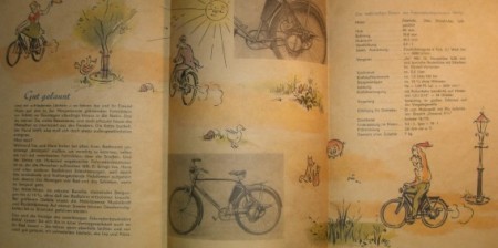 Werbefaltblatt