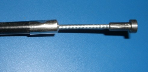 Bowdenzug, Kupplung, 2m