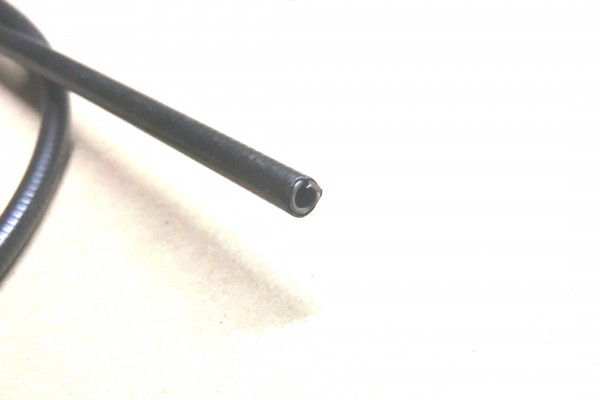 Bowdenzughülle, schwarz, innen 2,5mm , Meterpreis 0,80 EUR